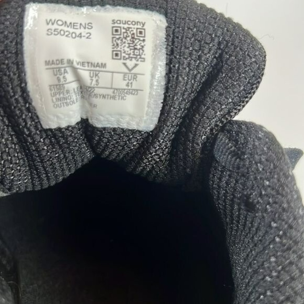 Saucony Integrity Walker Womens 9.5 Black Walking Outdoor EUC w/ Box - Picture 12 of 12